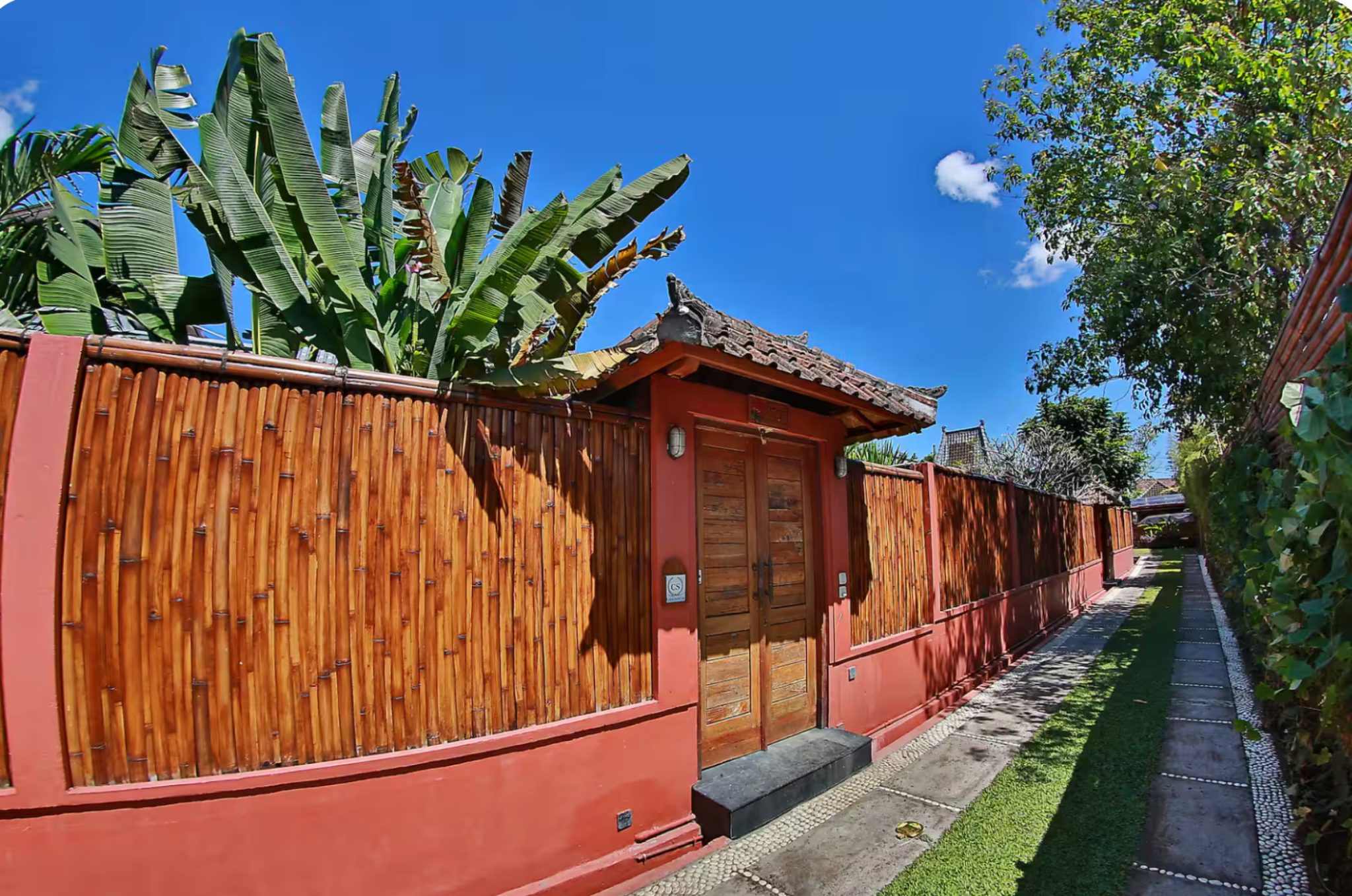 Entrance of Jacuzzi Villa