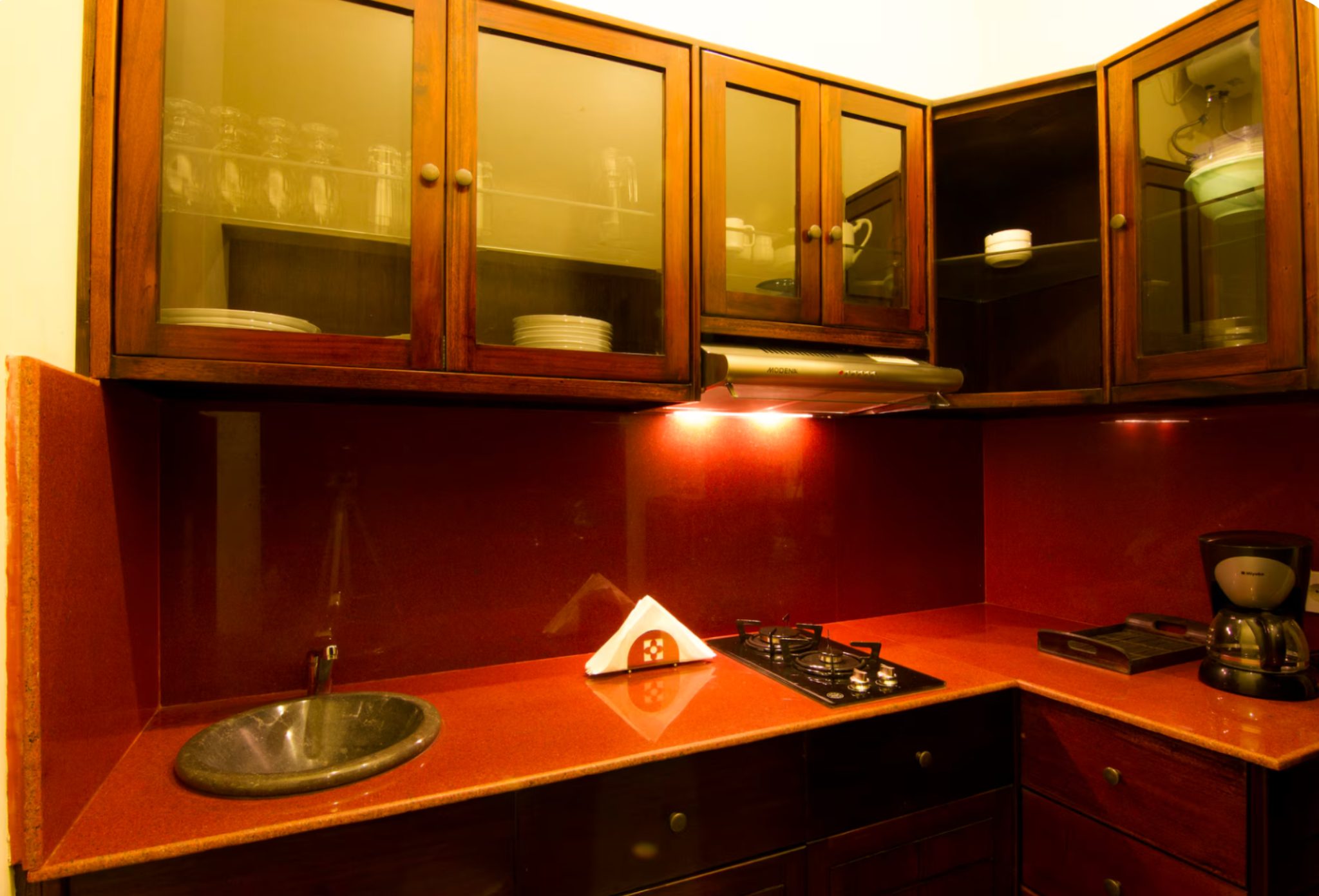 Kitchen of the Jacuzzi Villa