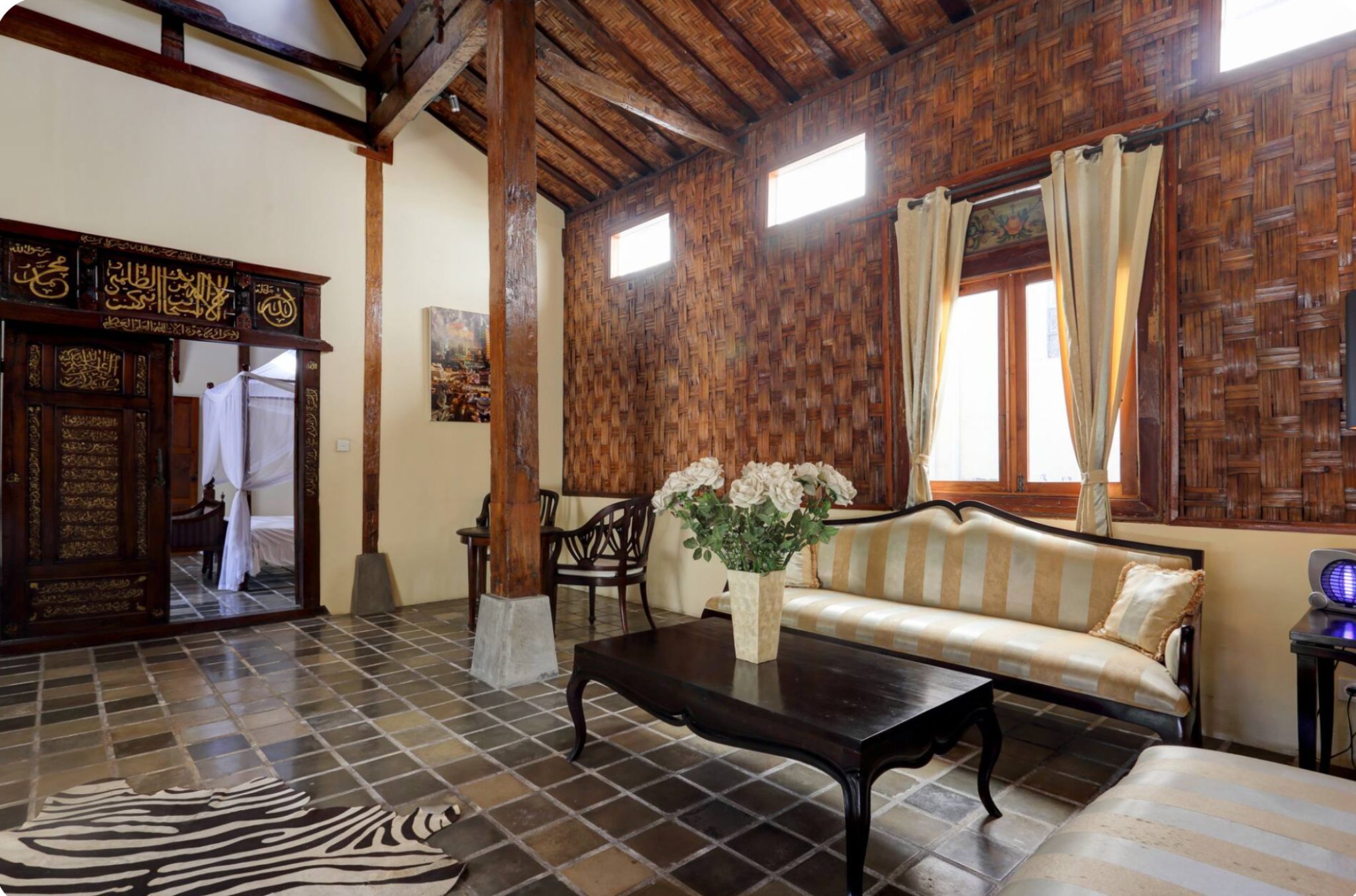 Open living space of the Pool Villa