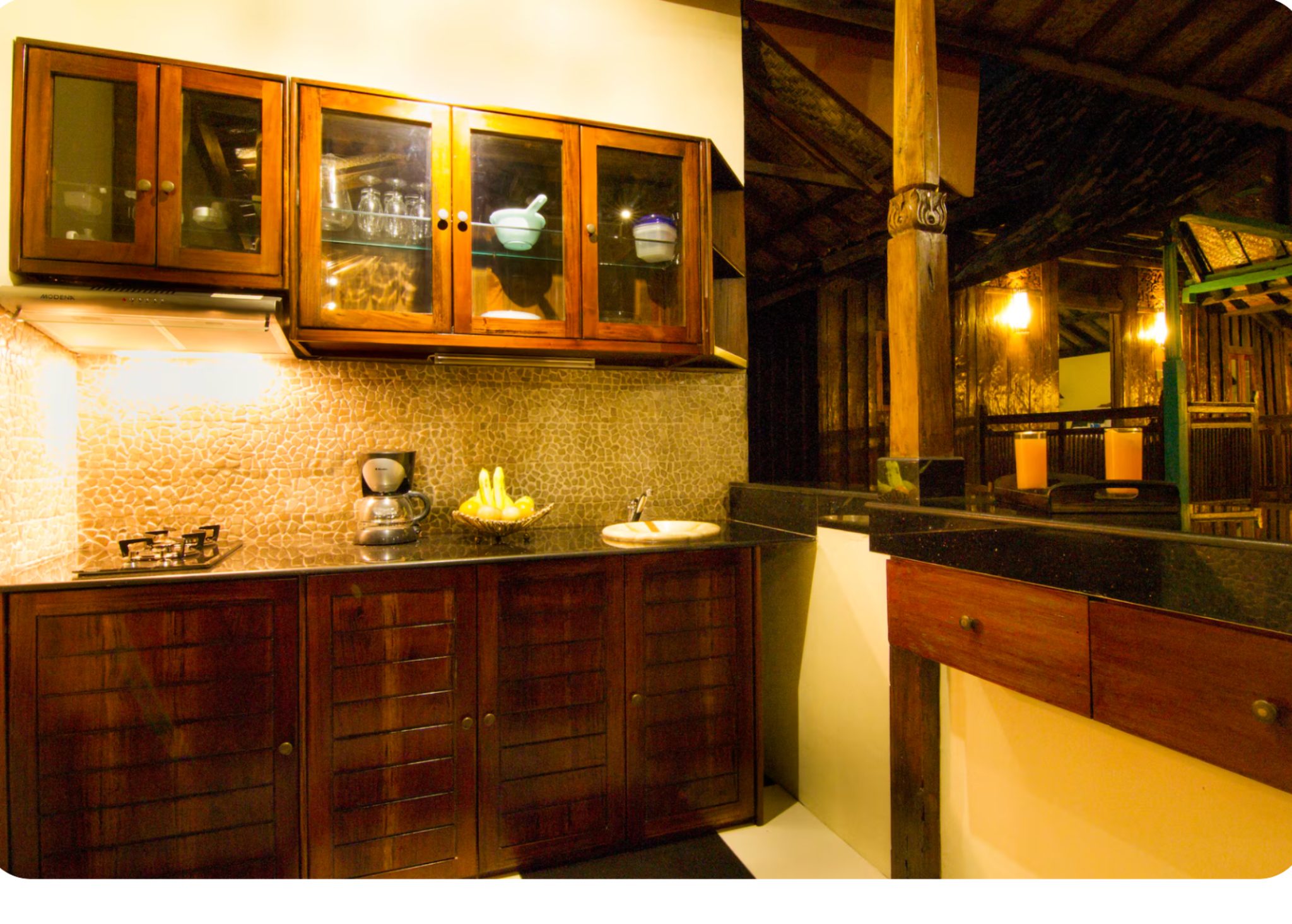 Kitchen of the Tropical House